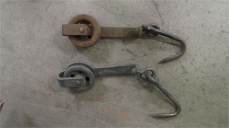 2-6" Meat Trolley Hooks