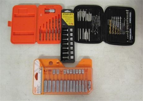 Socket & Drill Bit Sets