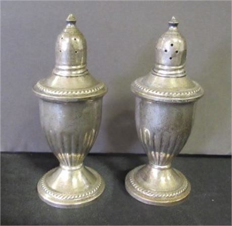 Sterling Silver Salt & Pepper Shakers...9.7oz