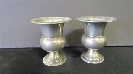 Sterling Silver Candle Holders...3.2oz