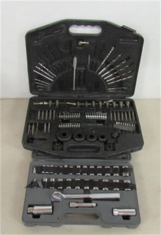 3/8" Socket Set/Drill Bits/Driver Tip Set