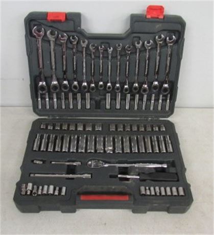 3/8" SAE & Metric Socket/wrench Set