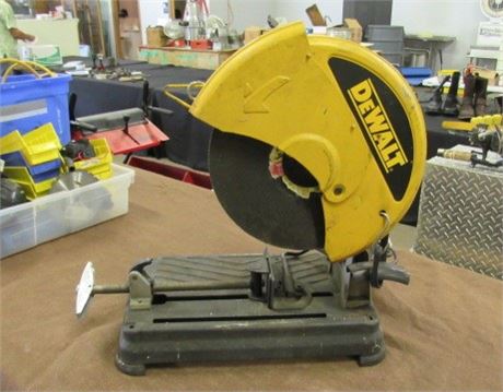 Dewalt Chop Saw...Needs Guard Spring