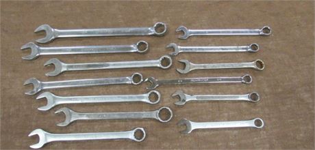 Assorted Large SAE Wrenches