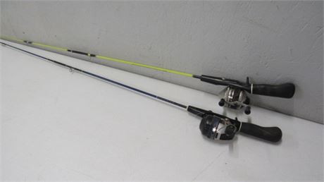 2 Fishing Poles & Reels