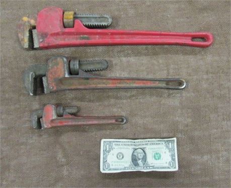 Pipe Wrench Trio