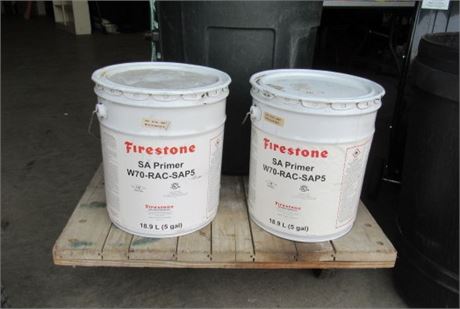 2-5gal Pails of Firestone Roof Primer