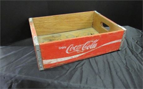 Vintage Wood Coca-Cola Crate