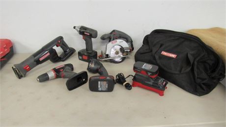 Craftsman Cordless Tool Set with Bag