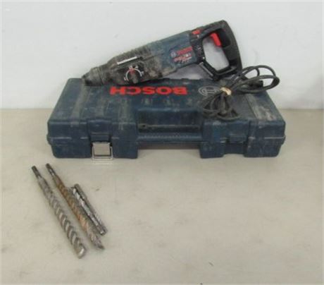 Bosch Bulldog Roto Hammer with Bits & Case