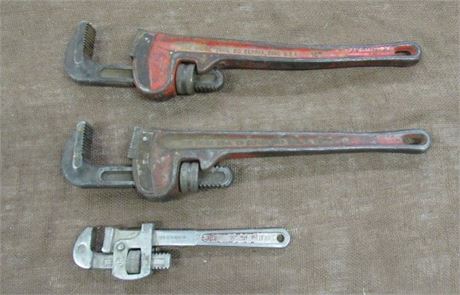 Pipe Wrench Trio