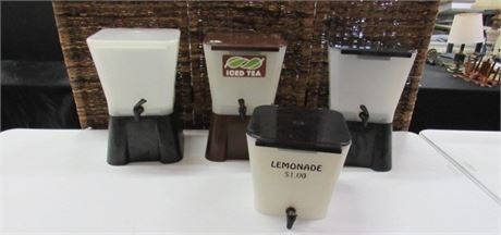 4 IceTea Dispensers