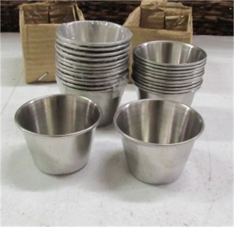 Stainless Condiment/Portion Cup...24approx