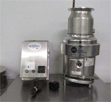 Commercial Stainless Insinkerator Disposal System with Circuit Box