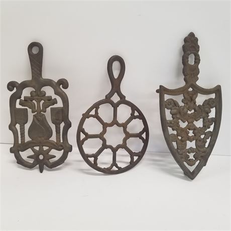 Antique Cast Iron Trivets