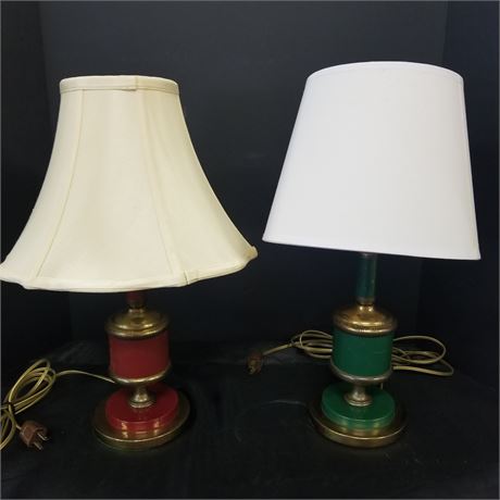 Vintage Brass Lamps