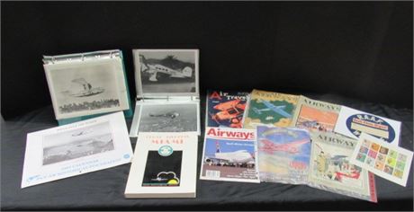 Vintage Collectable Airplane Photographs and Magazines