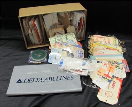 1991 Air Transport Catalogs and Baggage Tags