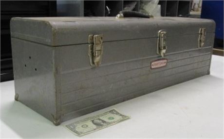 30" Long Craftsman Steel Tool Box w/ Tray