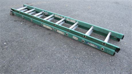 16' Fiberglass Extension Ladder