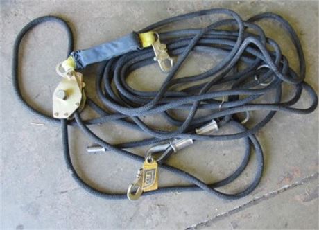 Fall Protection Rope w/ Hardware