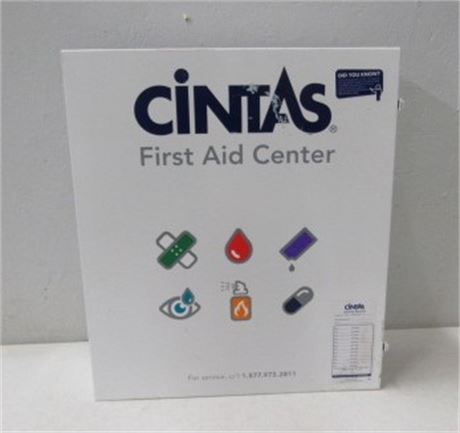 Wall Mount First Aid Kit   20x6x22