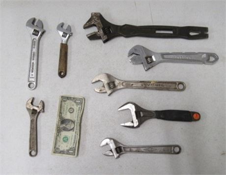 Crescent Style Adjustable Wrenches