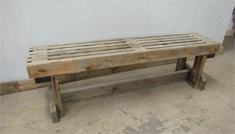 Heavy Outdoor Bench    57x12x16