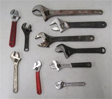 Crescent Style Adjustable Wrenches