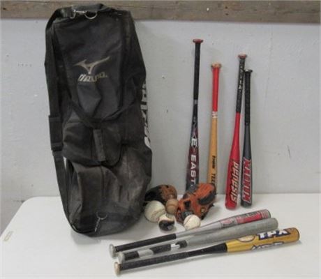 Baseball Gear w/ Bag