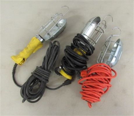 Three Working Trouble Lights