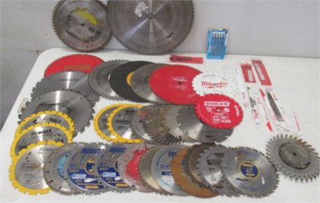 Assorted Saw Blades...Some New !