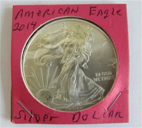 2014 American Eagle Silver Dollar