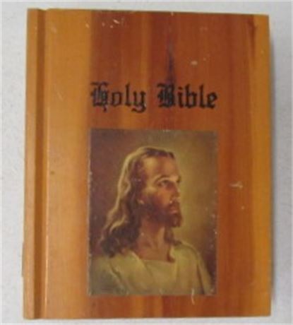 Bible In A Cedar Box