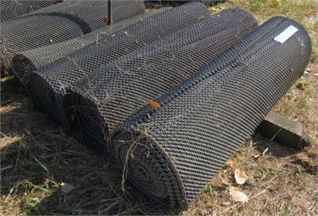Four Rolls Micro Mesh Fencing - Approx. 4' x 25'