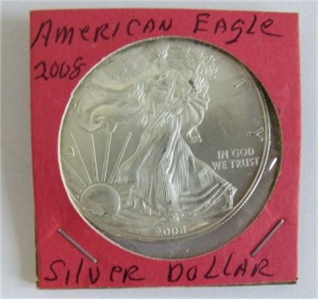 2008 American Eagle Silver Dollar