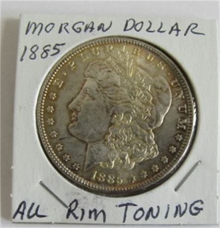 1885 Morgan Silver Dollar