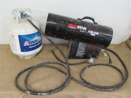 Heat Star Propane Heater with Full Bottle