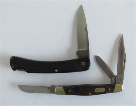 Buck #373 and Buck #474 Pocket Knives