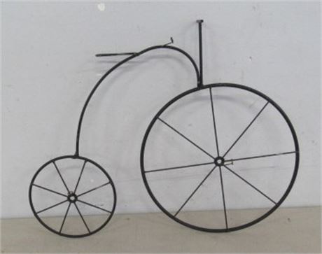 Wire Bicycle Wall Art