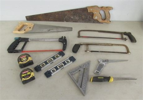 Saws, etc.