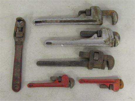 6 Pipe Wrenches