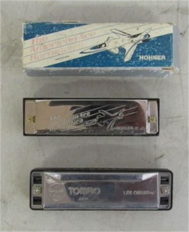 Trio of Harmonicas