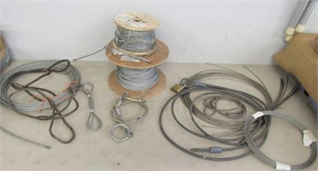 Various Sizes and Lengths of Cable