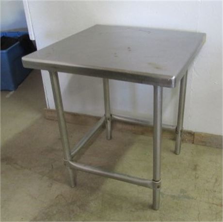 Stainless Steel Table - 30x30x34