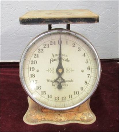 Vintage 25 Pound Scale