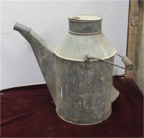 Vintage Galvanized Watering Can