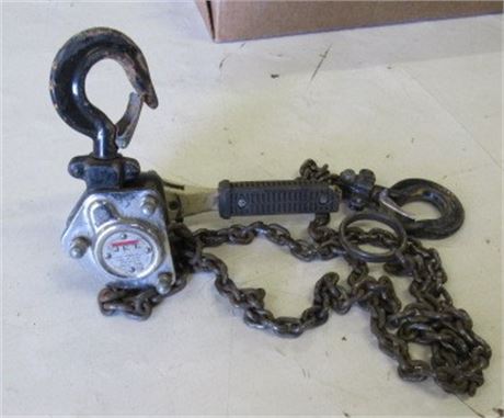 Small 1/4 T Lever Chain Hoist