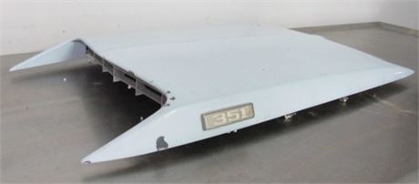 '60-'70 OEM Ford Short Boss 351 Hood Scoop - 28x16x4"