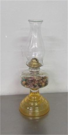 Hurricane Lamp filled with Potpourri